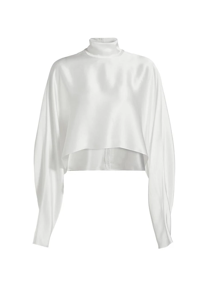 Satin Caftan Top