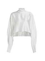 Satin Caftan Top