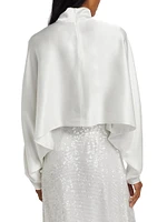 Satin Caftan Top
