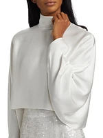 Satin Caftan Top