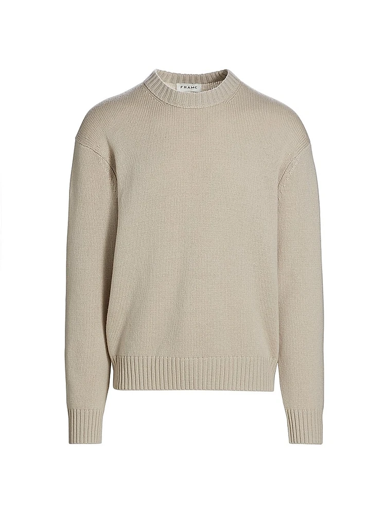 Wool & Cashmere Crewneck Sweater