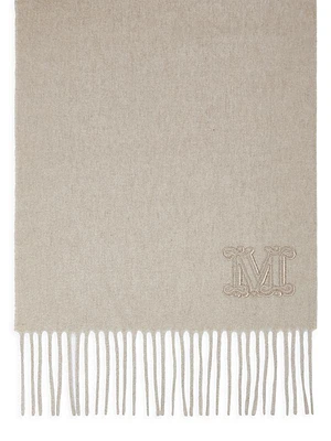 Fringe Cashmere Scarf