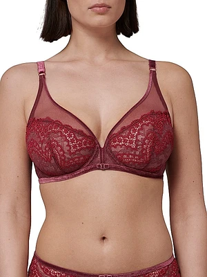Scenario Sheer Plunge Bra