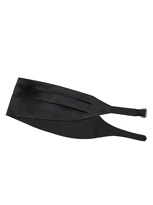 Cotton and Silk Satin Cummerbund