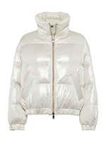 Sparkling Canvas Down Jacket