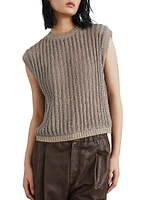 Mohair, Wool and Cashmere Knit Top