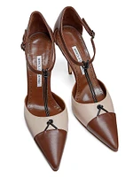 Assala 105MM Leather Pumps
