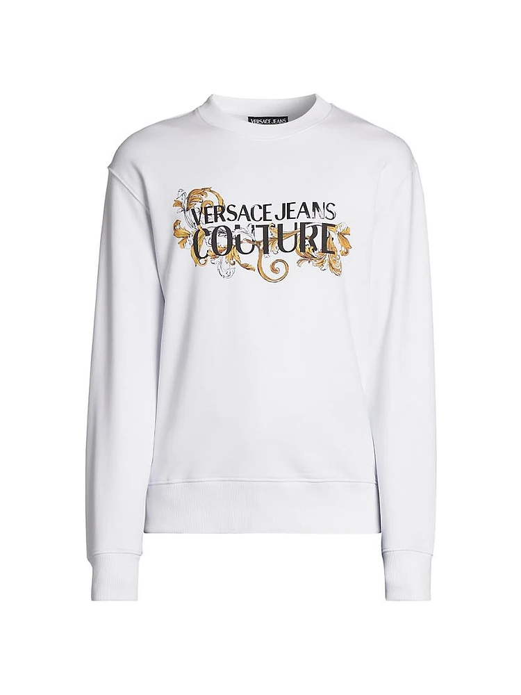 Logo Screen-Printed Sweatshirt