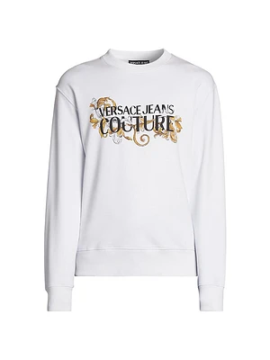 Logo Screen-Printed Sweatshirt