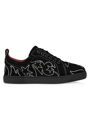 Giddy Vieira Strass Low-Top Sneakers