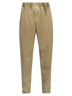 Timeo Elasticized-Waist Pants