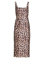 Cressida Animal Print Midi-Dress