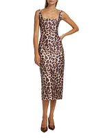 Cressida Animal Print Midi-Dress