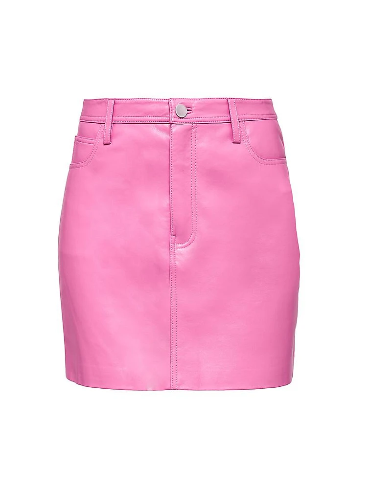 Dixie Leather Skirt