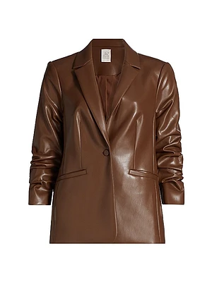 Kylie Faux Leather Jacket
