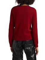 Bonjour Wool-Blend Crewneck Sweater