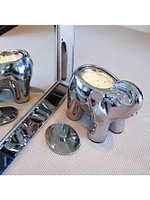 Silver Grand Elephant Candle