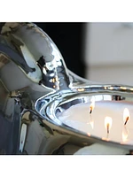 Silver Grand Elephant Candle