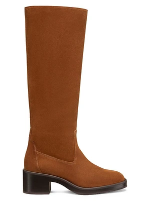 Kaia Suede Knee-High Boots