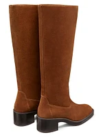 Kaia Suede Knee-High Boots