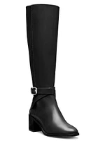 Esme Belted Leather Boots