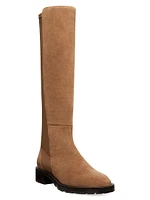 5050 Suede Knee-High Lug Boots