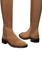 5050 Suede Knee-High Lug Boots