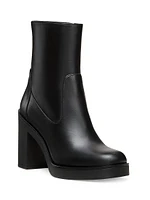 Bethenny Smooth Leather Booties