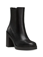 Bethenny 100MM Leather Chelsea Booties