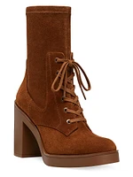 Everitt 80MM Suede Booties