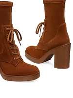 Everitt 80MM Suede Booties