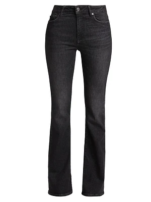 Le Mini Boot Stretch High-Rise Flare Jeans