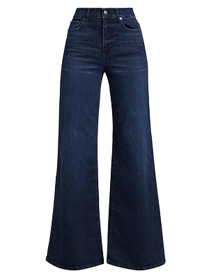 Le Palazzo High-Rise Wide-Leg Jeans