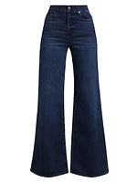 Le Palazzo High-Rise Wide-Leg Jeans