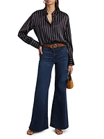Le Palazzo High-Rise Wide-Leg Jeans