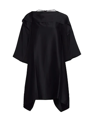 Laurence Cape-Back Dress