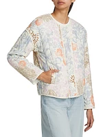 Paisley Padded Cotton Jacket