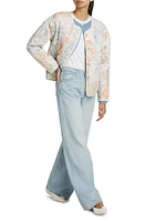 Paisley Padded Cotton Jacket