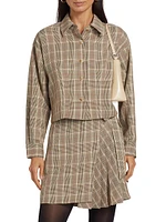 Plaid Stretch Jacket