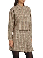 Plaid Stretch Jacket