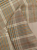 Plaid Stretch Jacket