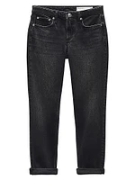 Dre Low-Rise Cropped Boyfriend Jeans