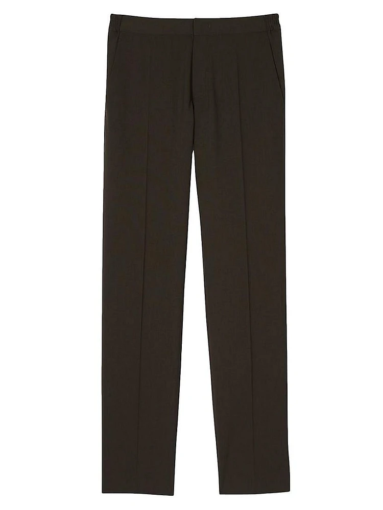 Straight-Leg Trousers