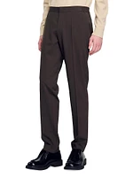 Straight-Leg Trousers