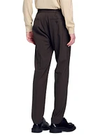 Straight-Leg Trousers