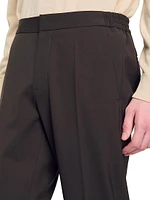 Straight-Leg Trousers