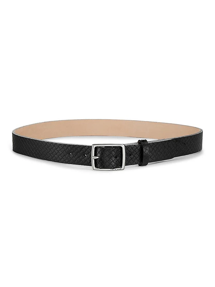 Boyfriend Suede Buckle Belt