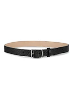 Boyfriend Suede Buckle Belt