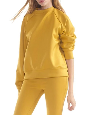 Crewneck Relaxed-Fit Sweatshirt