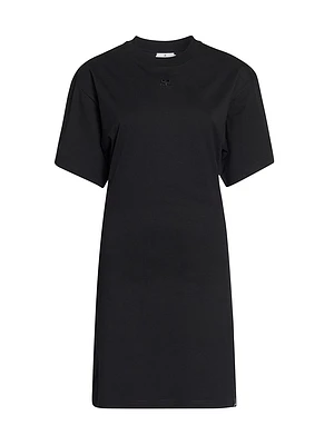 Cotton T-Shirt Minidress